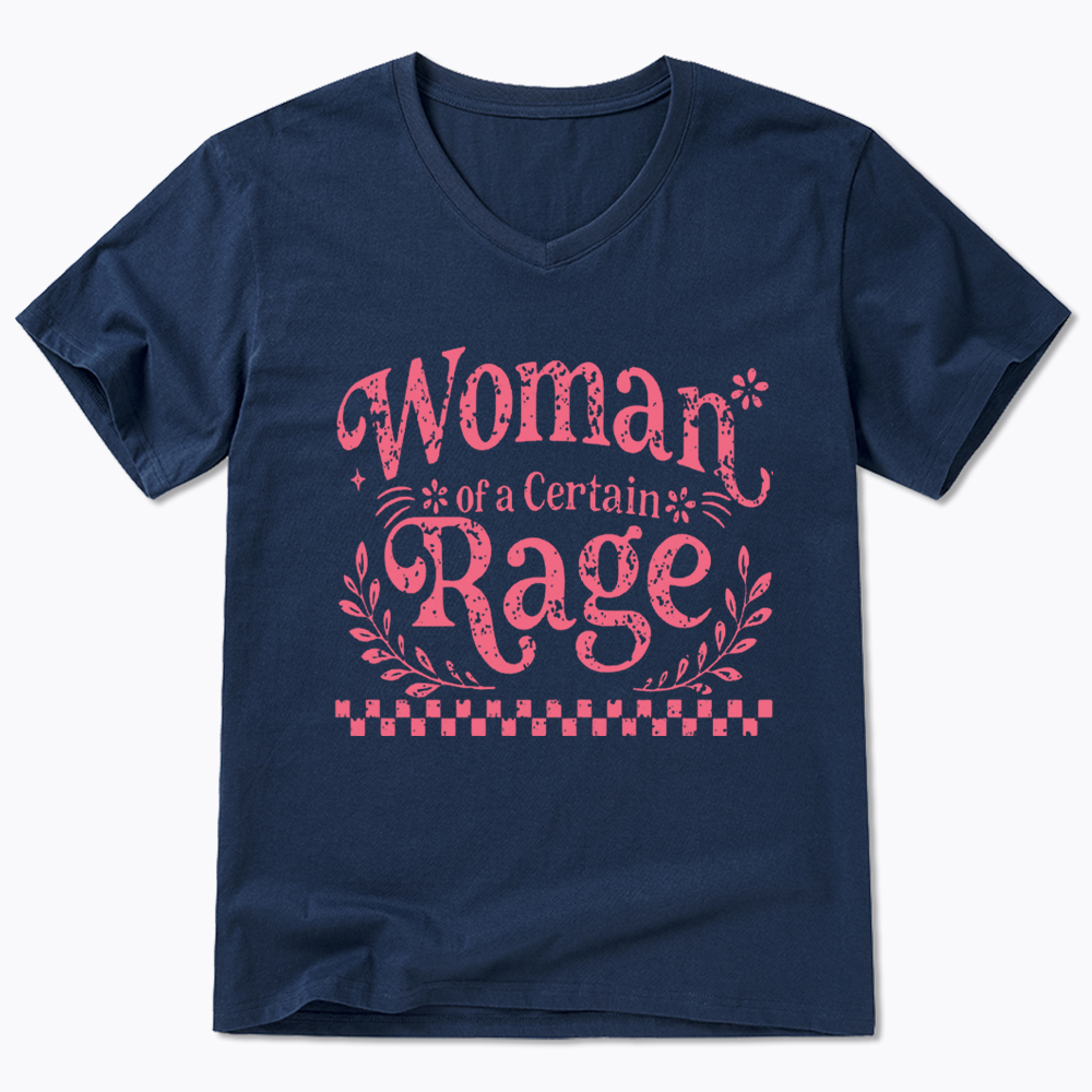Woman of a Certain Rage V-Neck Classic T-Shirt
