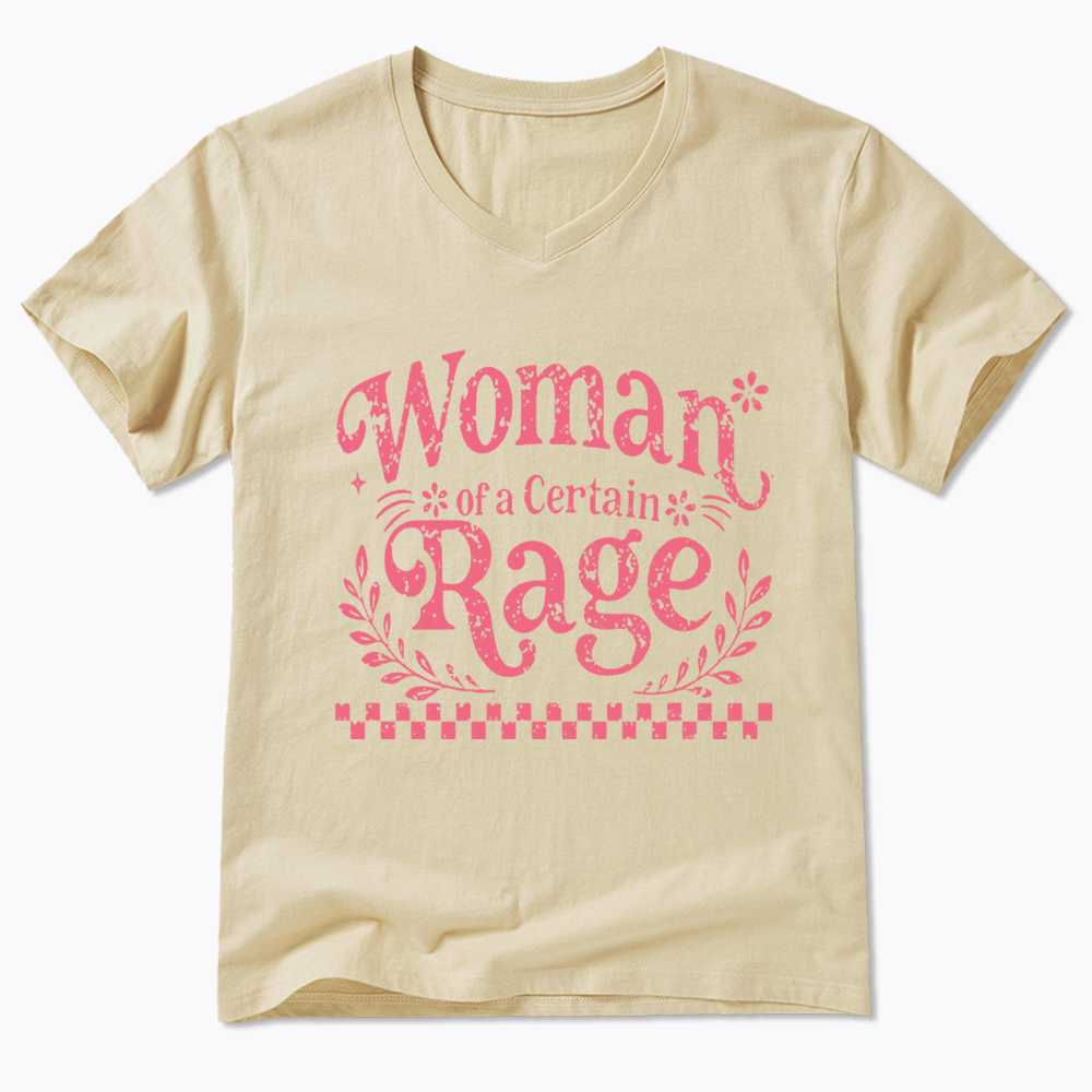 Woman of a Certain Rage V-Neck Classic T-Shirt