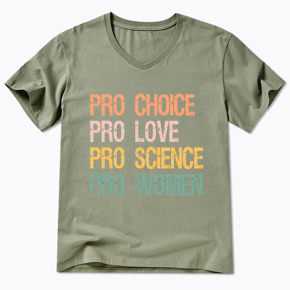 Pro Choice Women Rights V-Neck Classic T-Shirt
