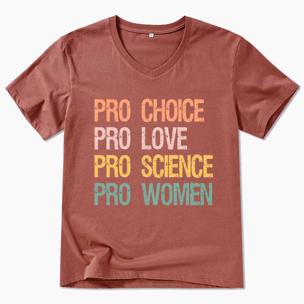 Pro Choice Women Rights V-Neck Classic T-Shirt