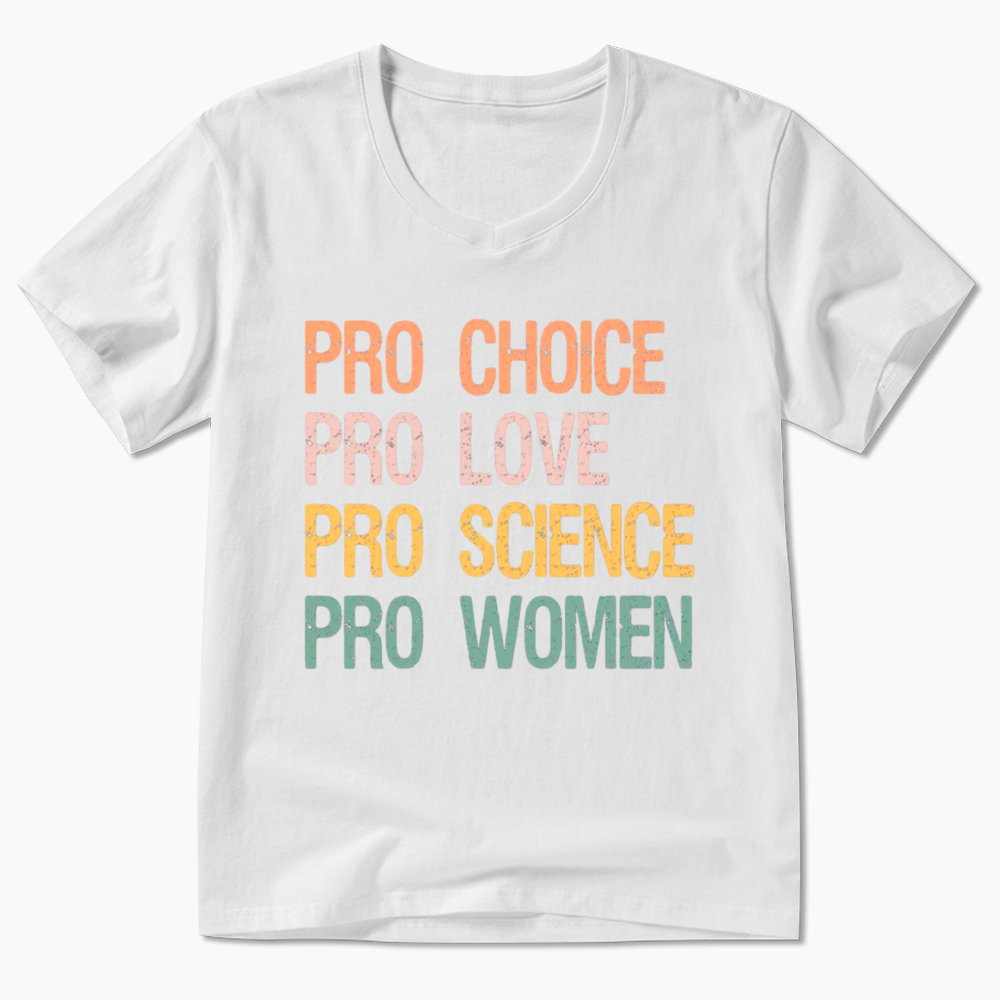 Pro Choice Women Rights V-Neck Classic T-Shirt