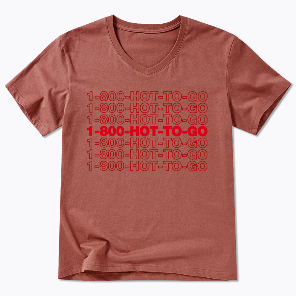 1800 Hot To Go V-Neck Classic T-Shirt
