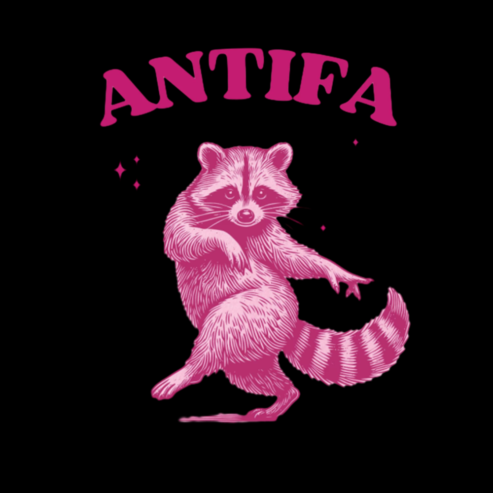 Raccoon Meme V-Neck Classic T-Shirt