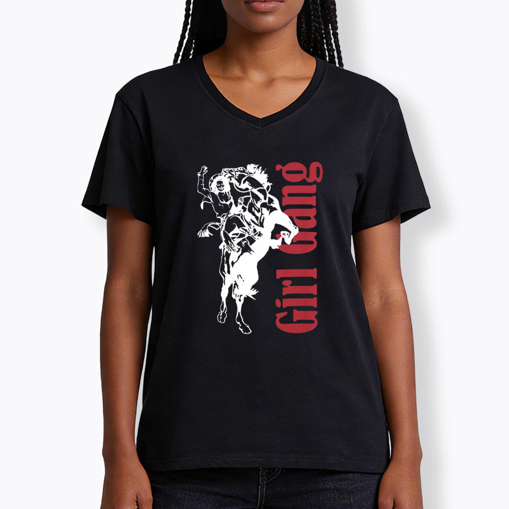 Girl Gang V-Neck Classic T-Shirt