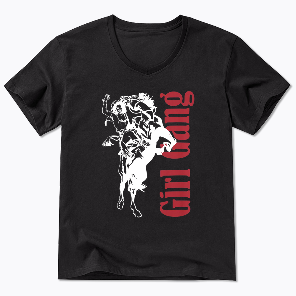 Girl Gang V-Neck Classic T-Shirt
