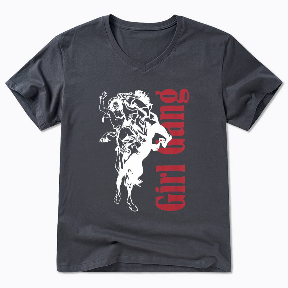 Girl Gang V-Neck Classic T-Shirt