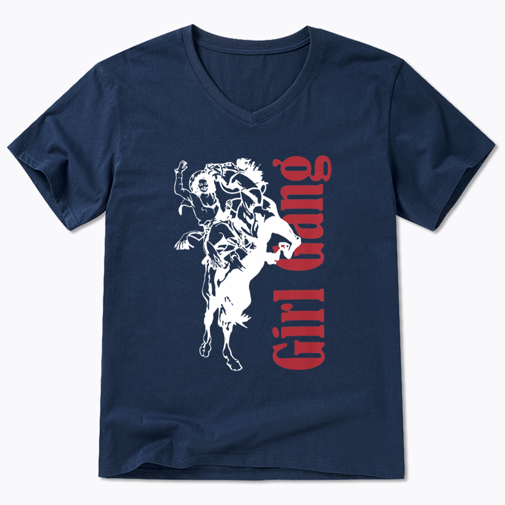 Girl Gang V-Neck Classic T-Shirt