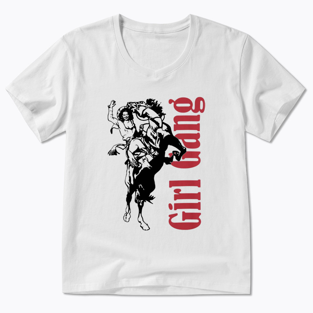 Girl Gang V-Neck Classic T-Shirt