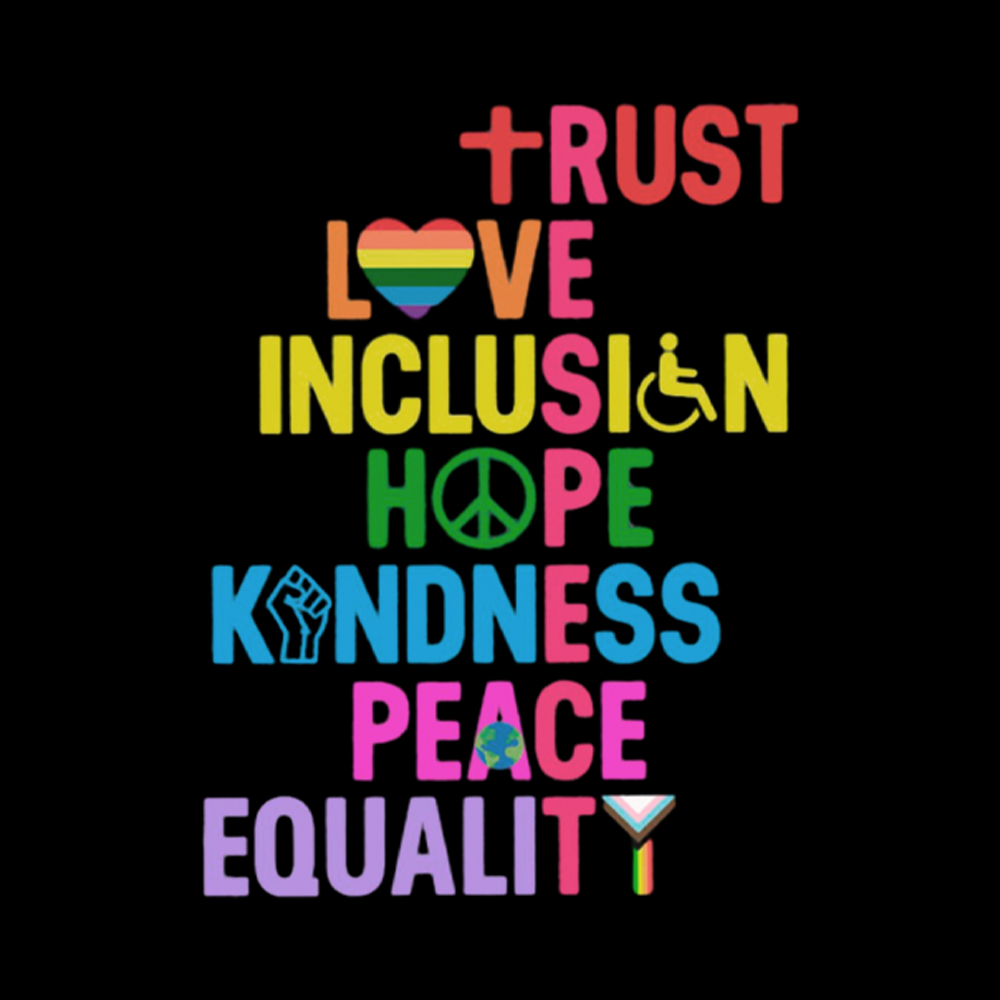 Trust Love Inclusion Equality Classic T-Shirt