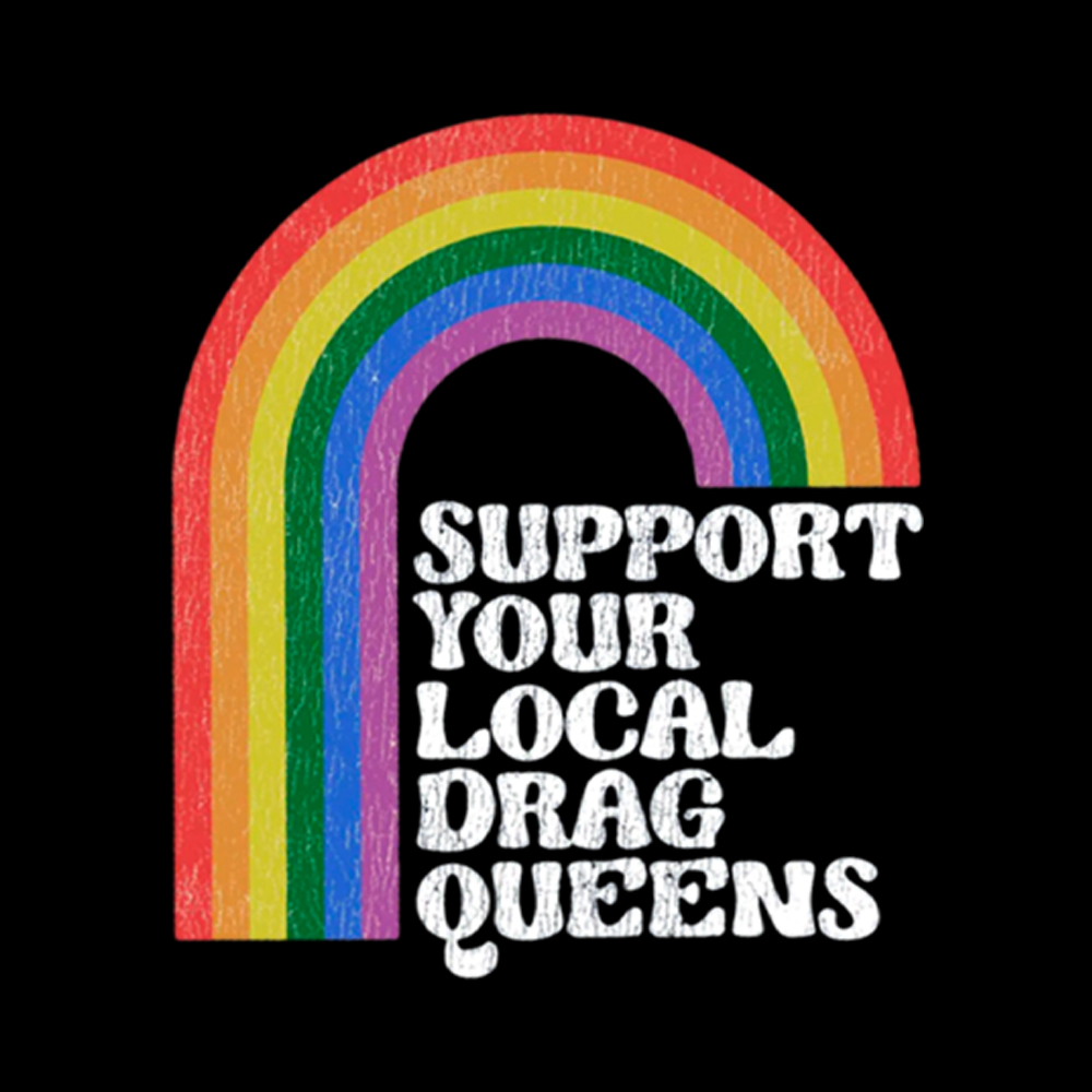 Support Your Local Drag Queens V-Neck Classic T-Shirt