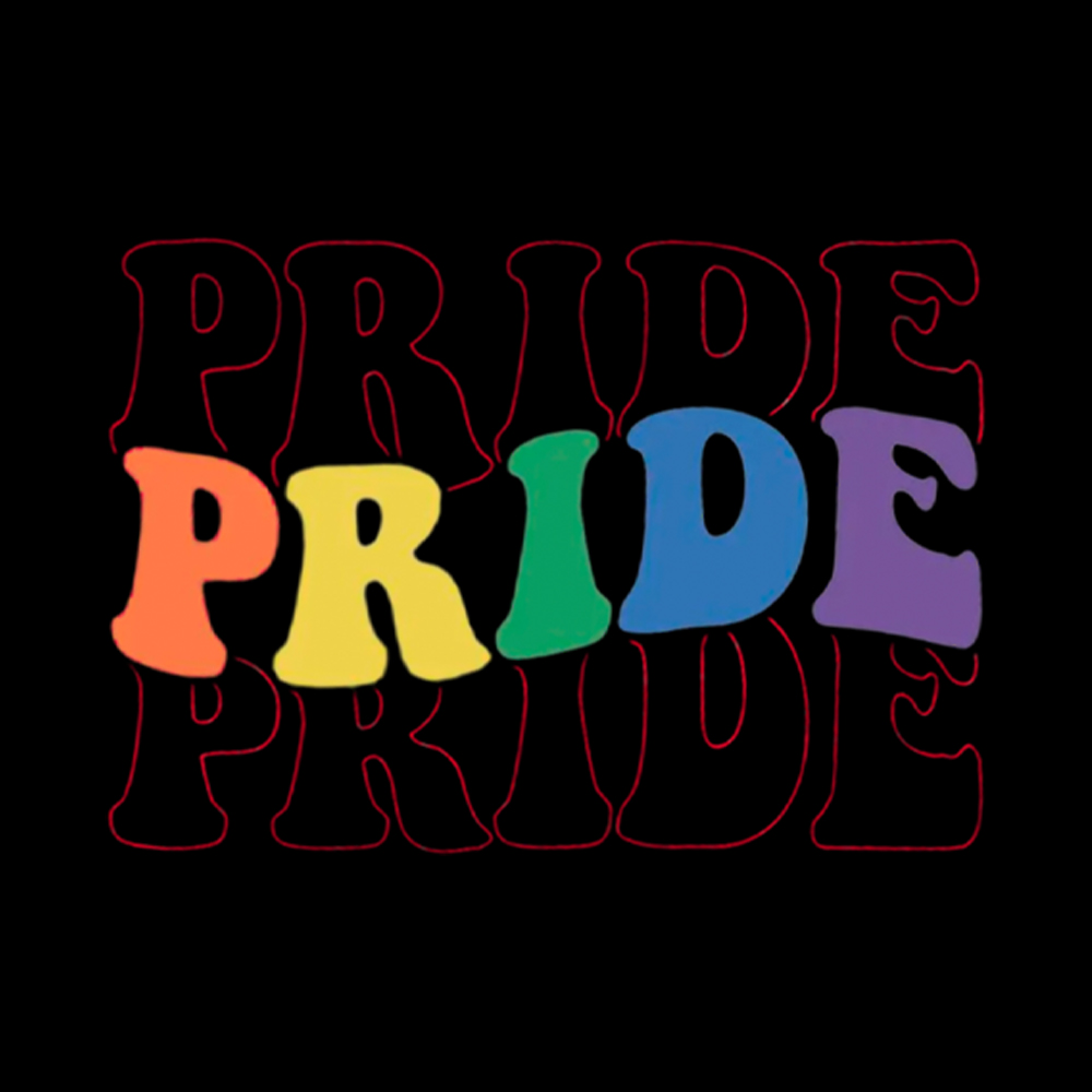 Groovy Pride Month Washed T-Shirt