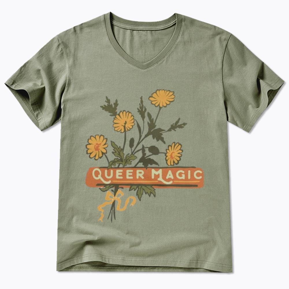Queer Magic V-Neck Classic T-Shirt
