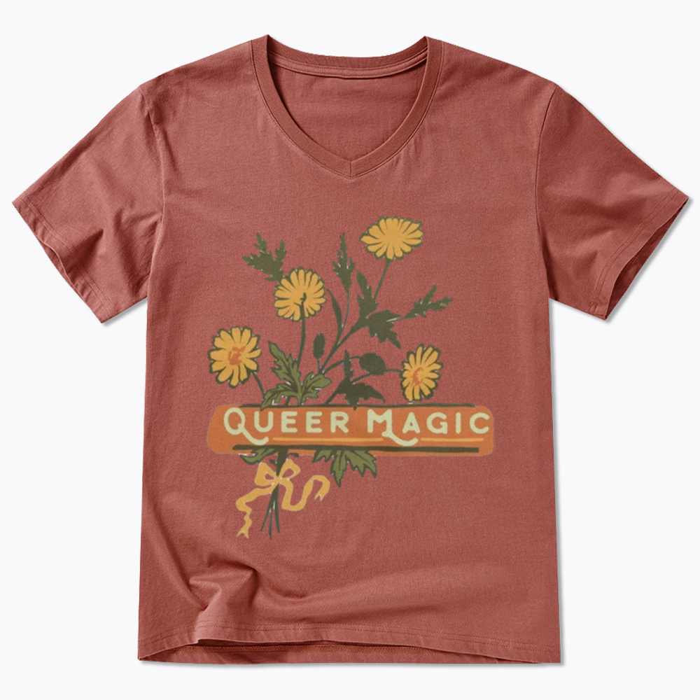 Queer Magic V-Neck Classic T-Shirt
