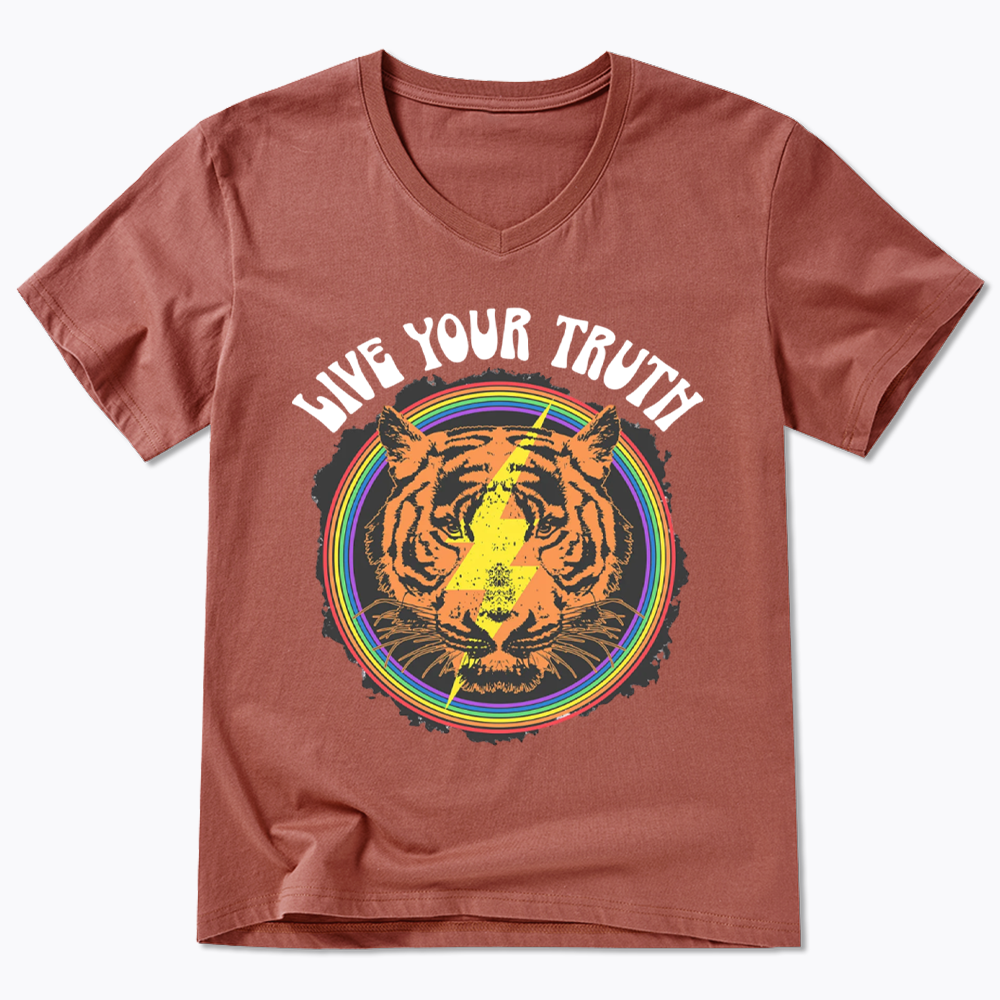 Live Your Truth V-Neck Classic T-Shirt