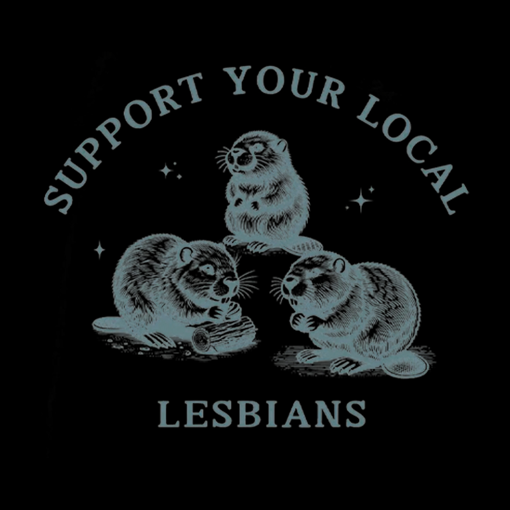 Support Your Local Lesbians V-Neck Classic T-Shirt