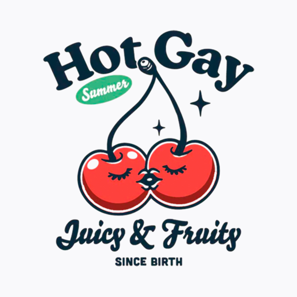 Hot Gay Summer V-Neck Classic T-Shirt