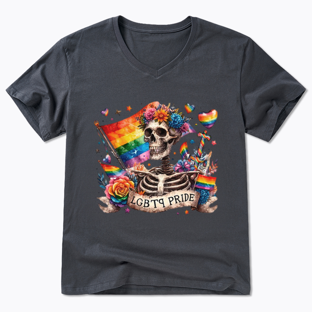 LGBTQ Pride V-Neck Classic T-Shirt