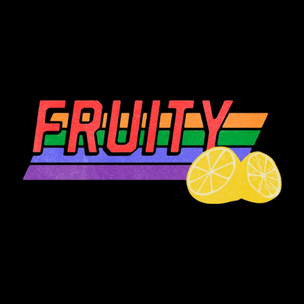 Fruity LBGTQ Pride Washed T-Shirt