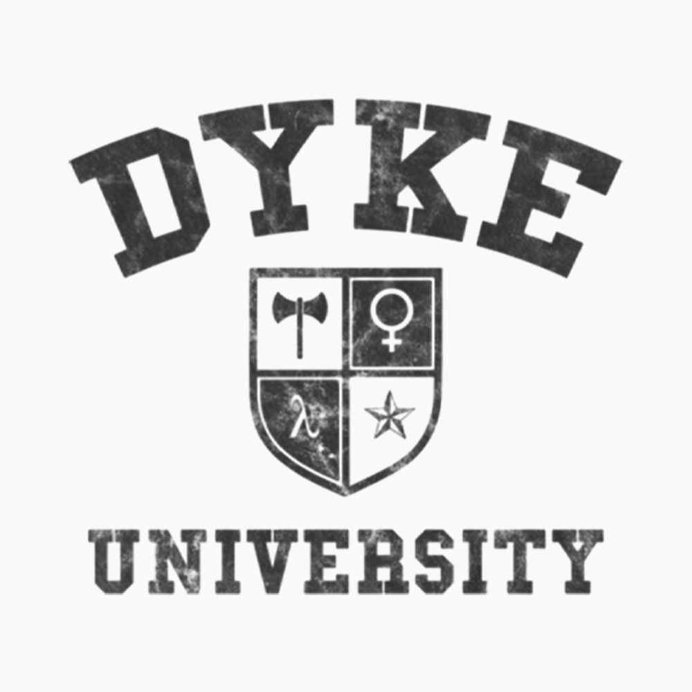 Dyke University Washed T-Shirt