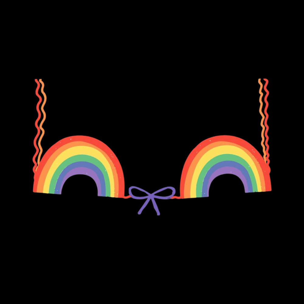 Queer Bra V-Neck Classic T-Shirt