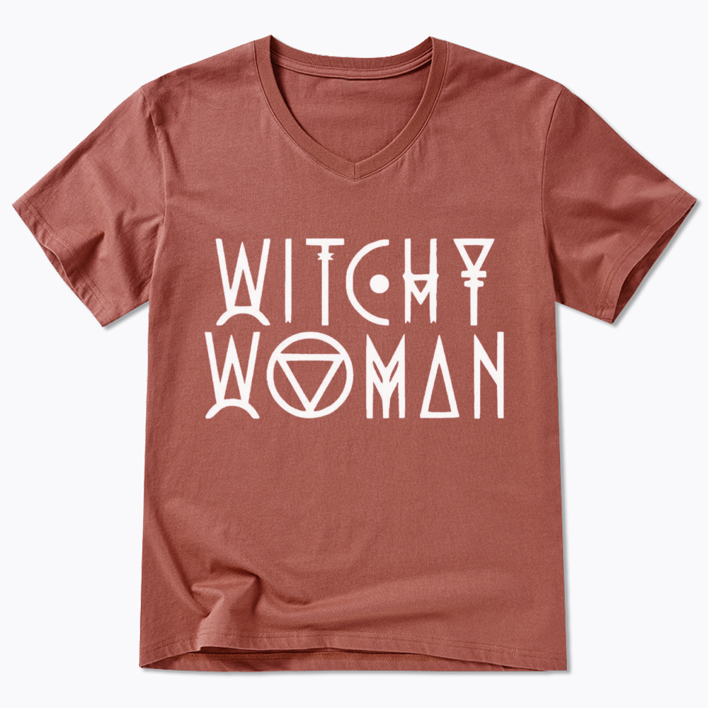 Witchy Woman V-Neck Classic T-Shirt