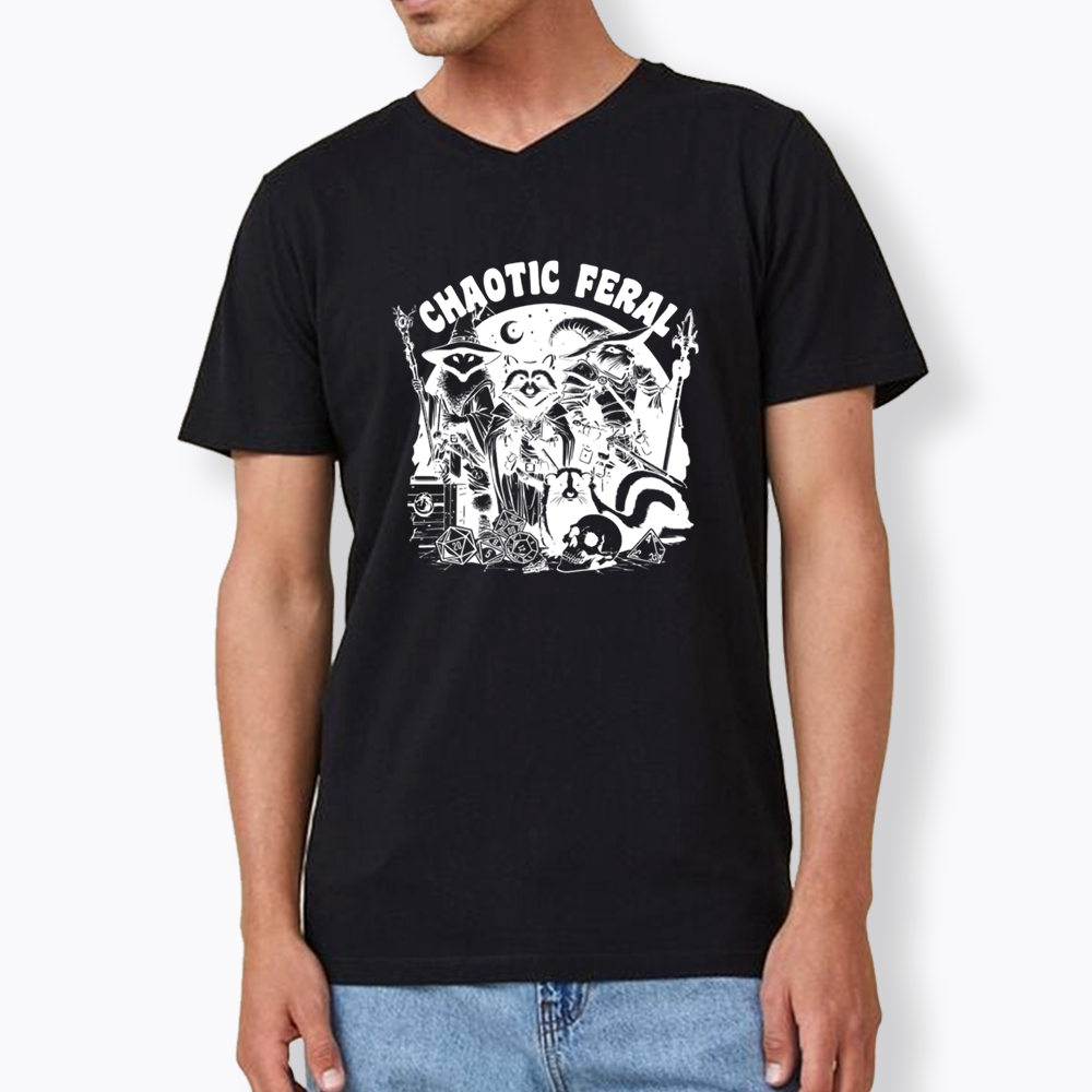 Chaotic Feral V-Neck Classic T-Shirt