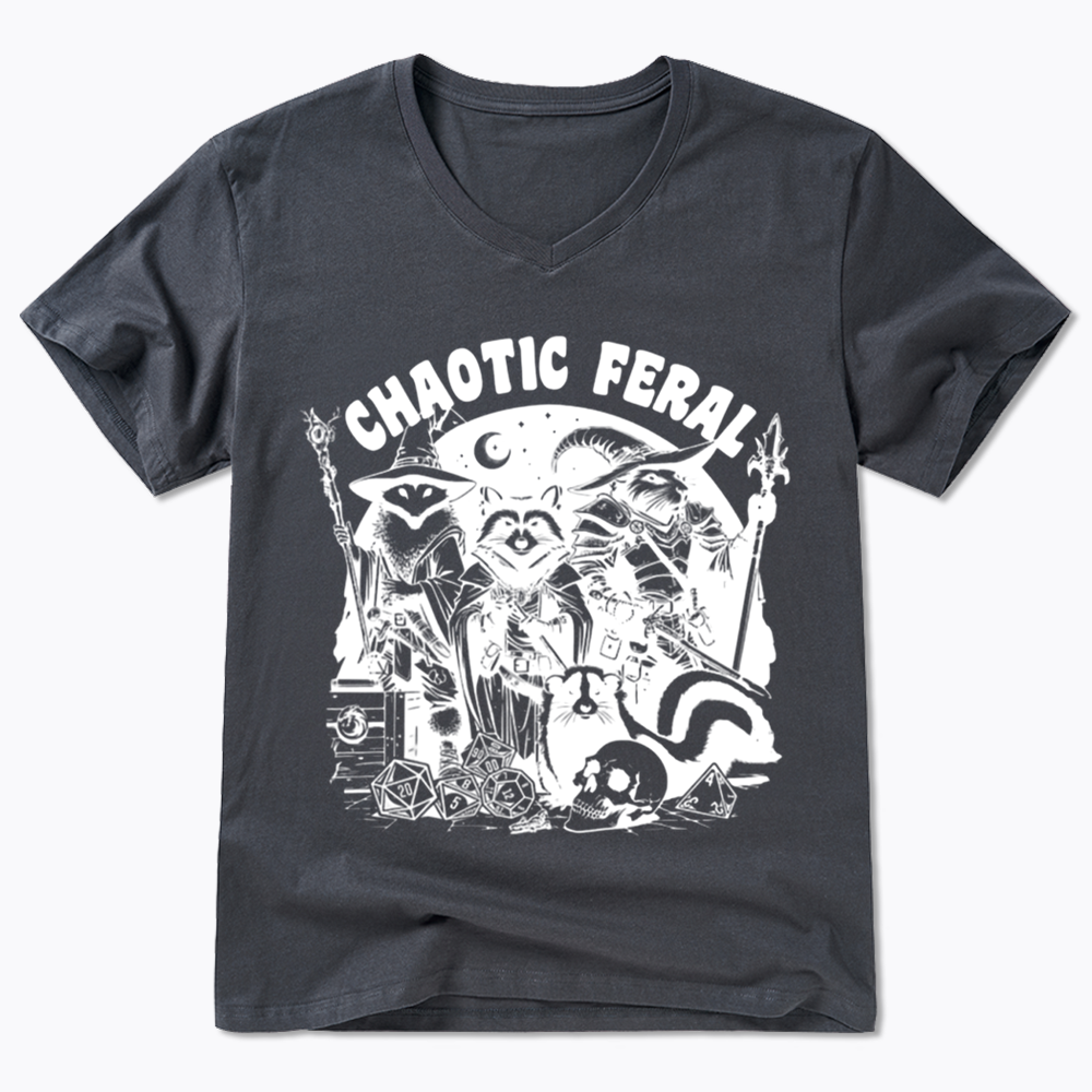 Chaotic Feral V-Neck Classic T-Shirt