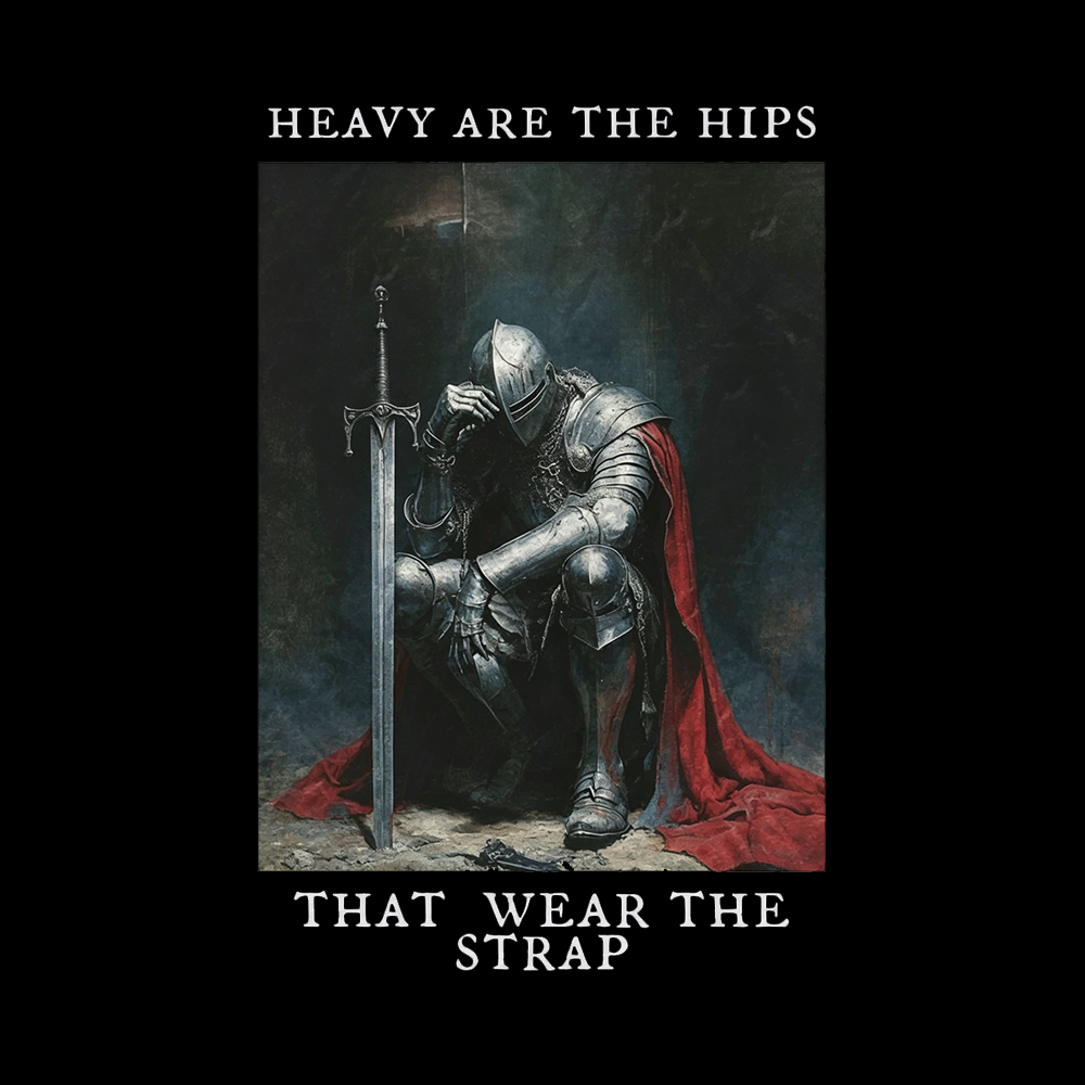 Heavy Are The Hips That Wear The Strap V-Neck Classic T-Shirt