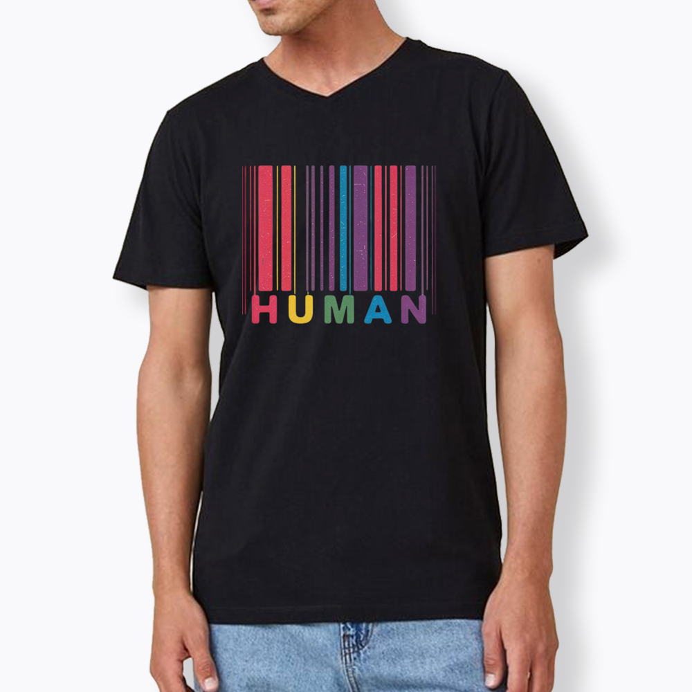 Human V-Neck Classic T-Shirt