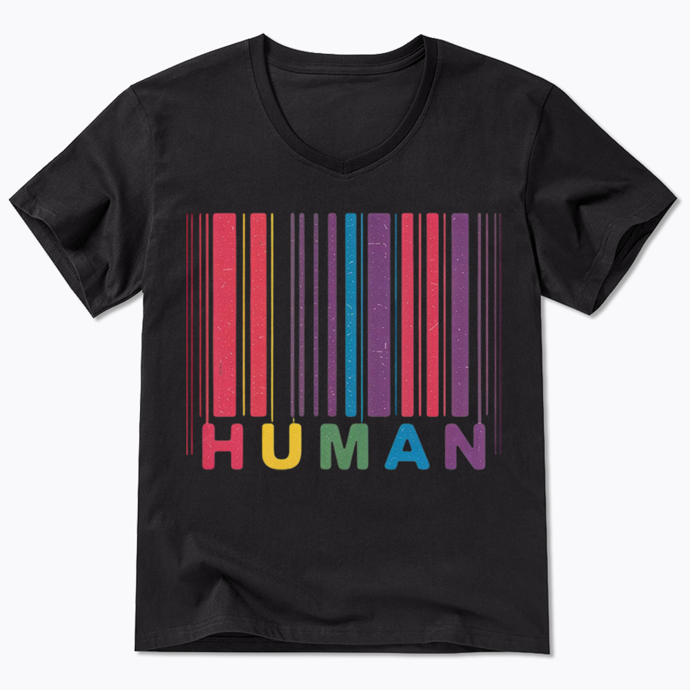 Human V-Neck Classic T-Shirt