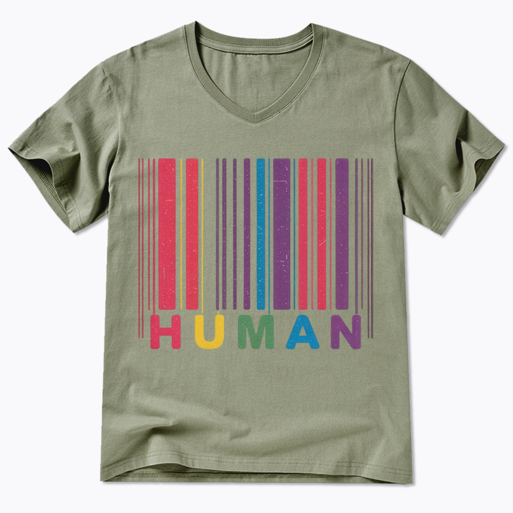 Human V-Neck Classic T-Shirt