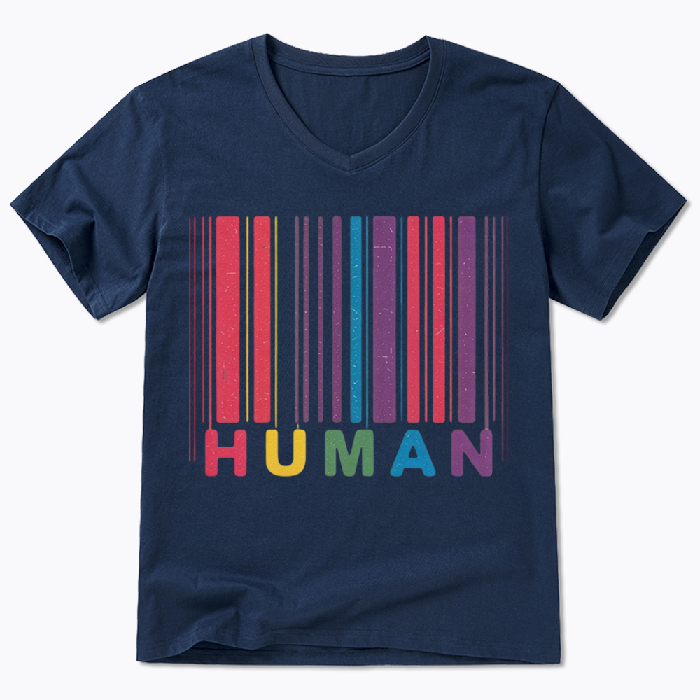 Human V-Neck Classic T-Shirt