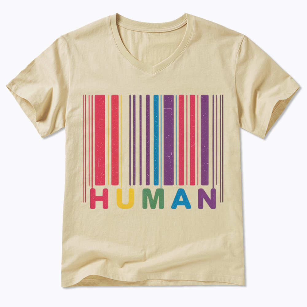 Human V-Neck Classic T-Shirt