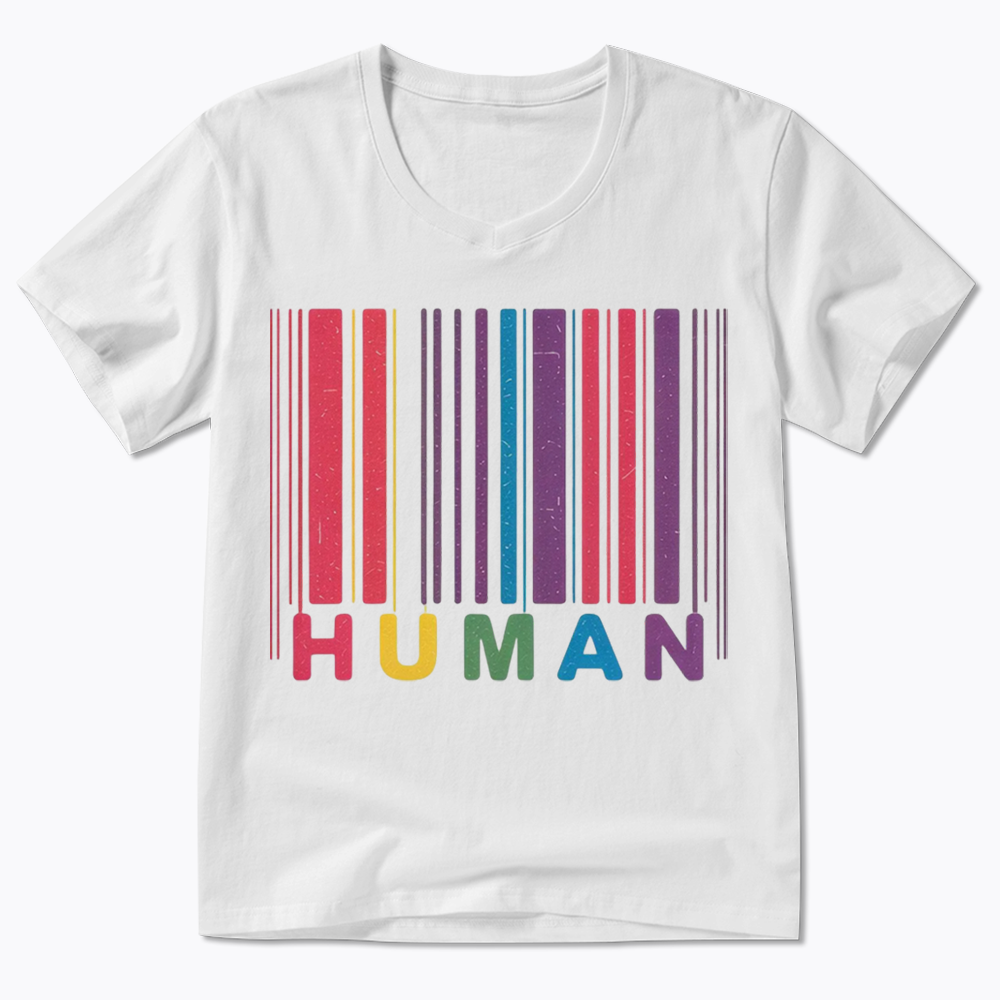 Human V-Neck Classic T-Shirt
