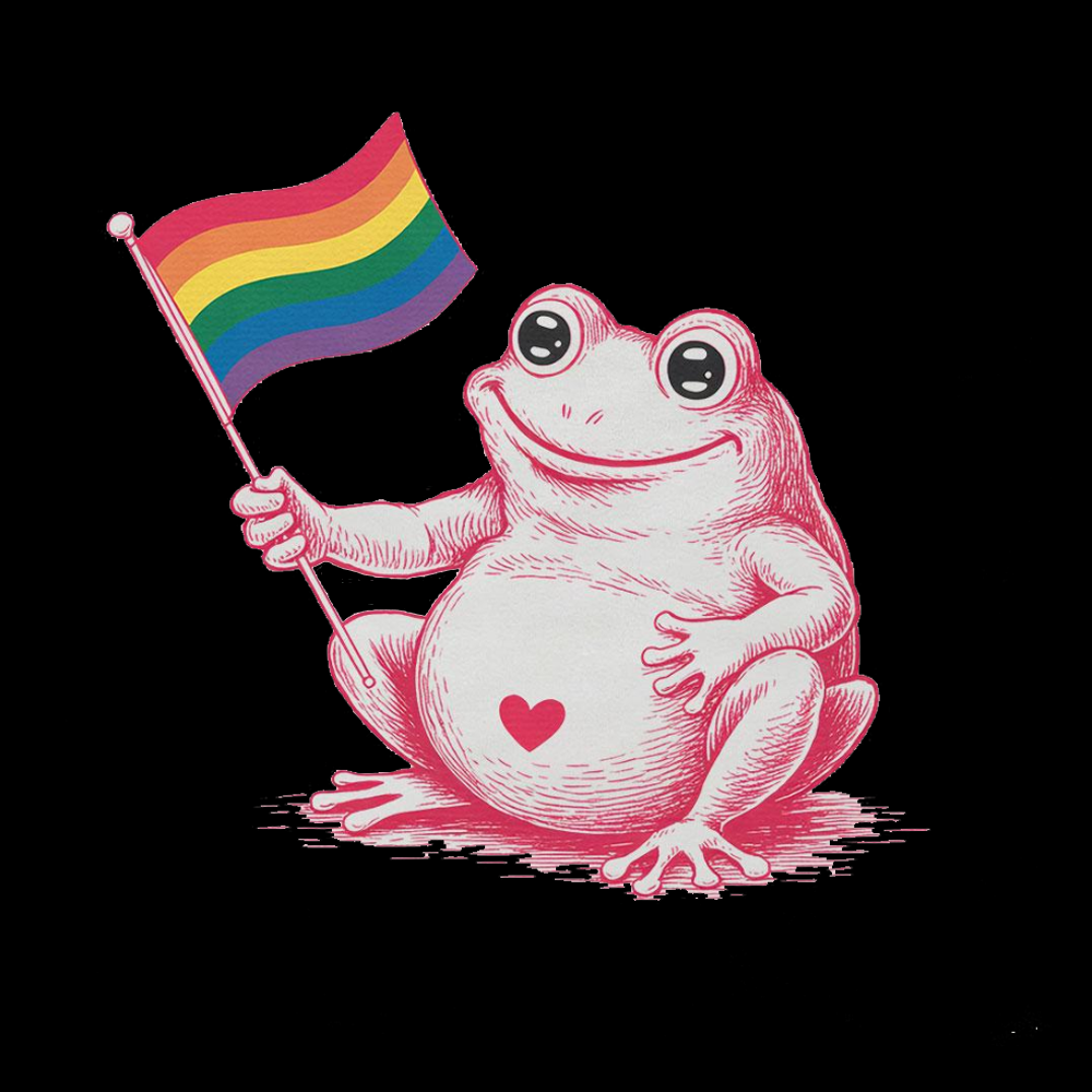 Rainbow Graphic V-Neck Classic T-Shirt
