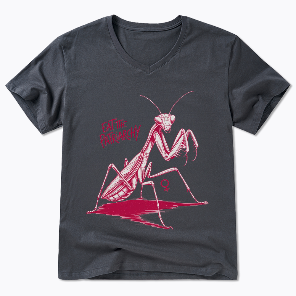 Eat The Patriarchy V-Neck Classic T-Shirt