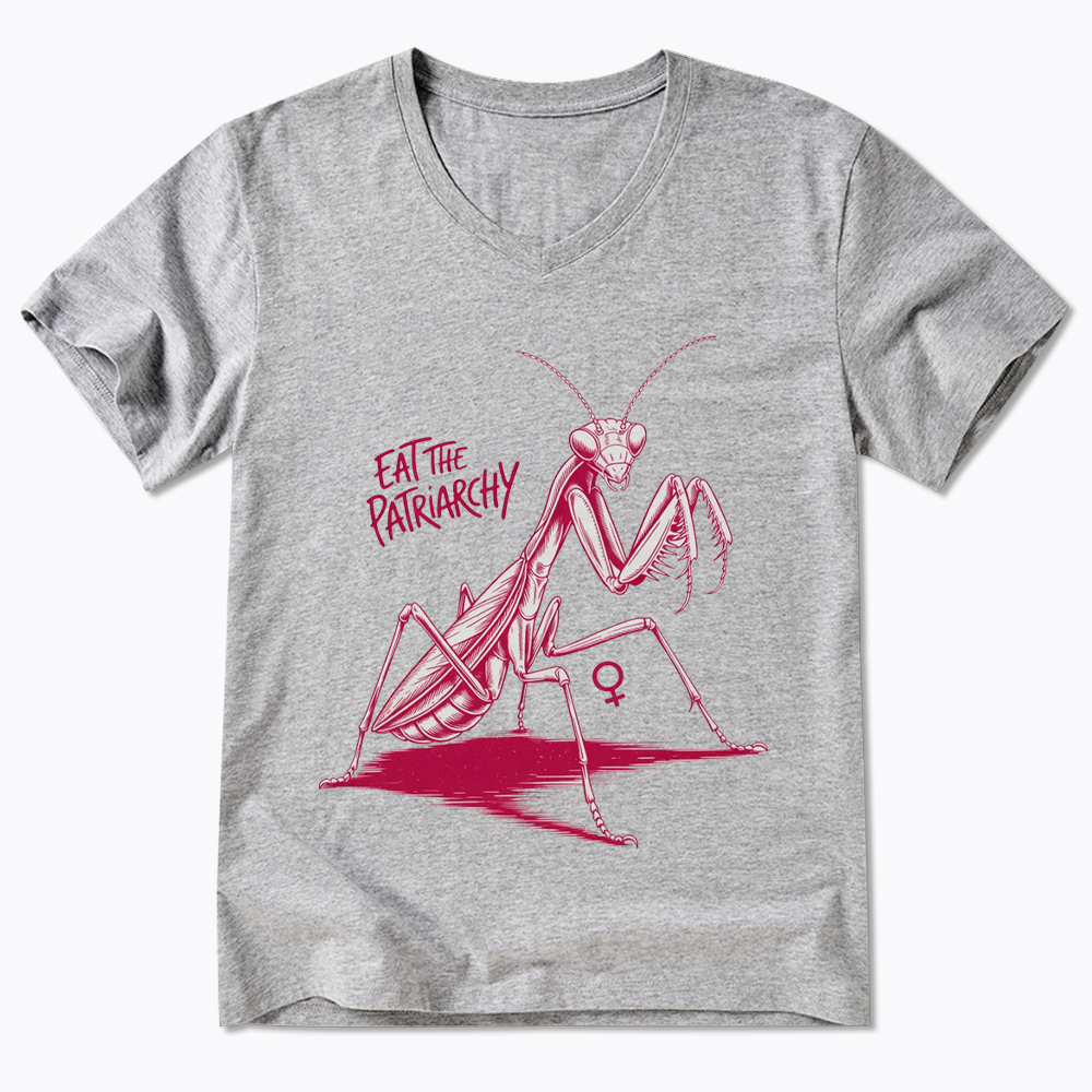 Eat The Patriarchy V-Neck Classic T-Shirt