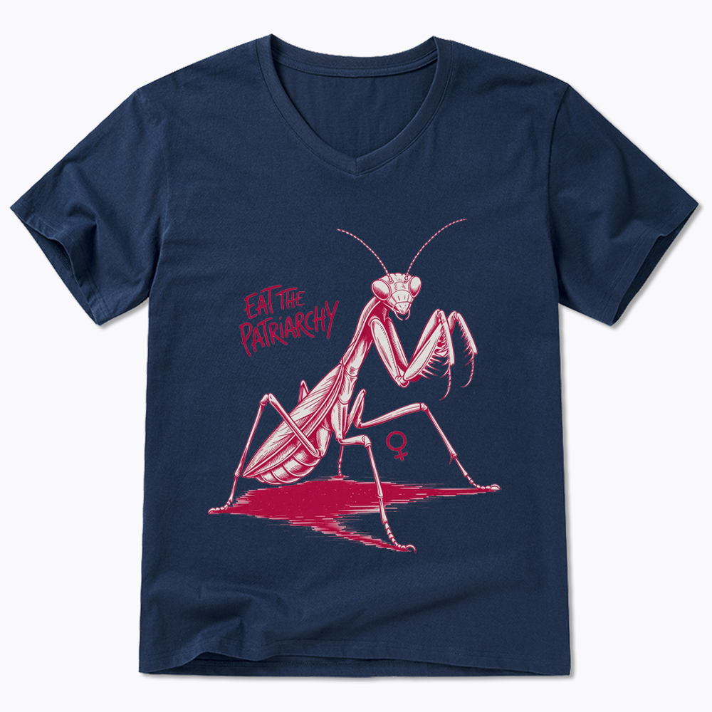 Eat The Patriarchy V-Neck Classic T-Shirt
