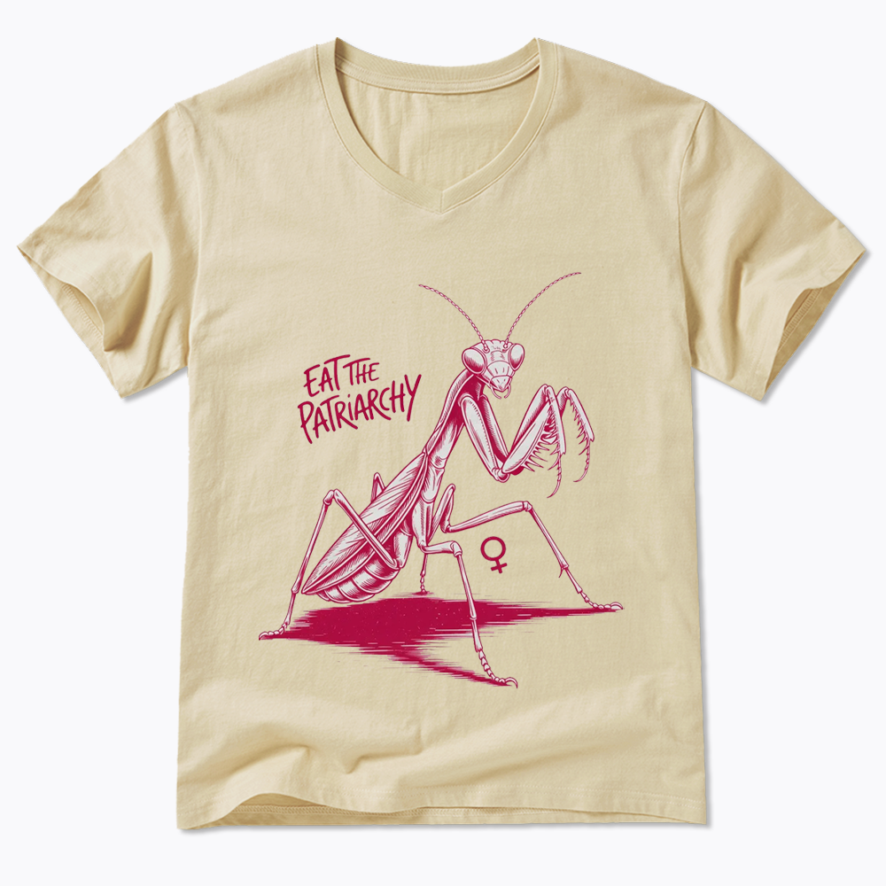 Eat The Patriarchy V-Neck Classic T-Shirt