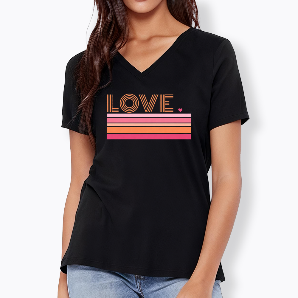 Love V-Neck Classic T-Shirt