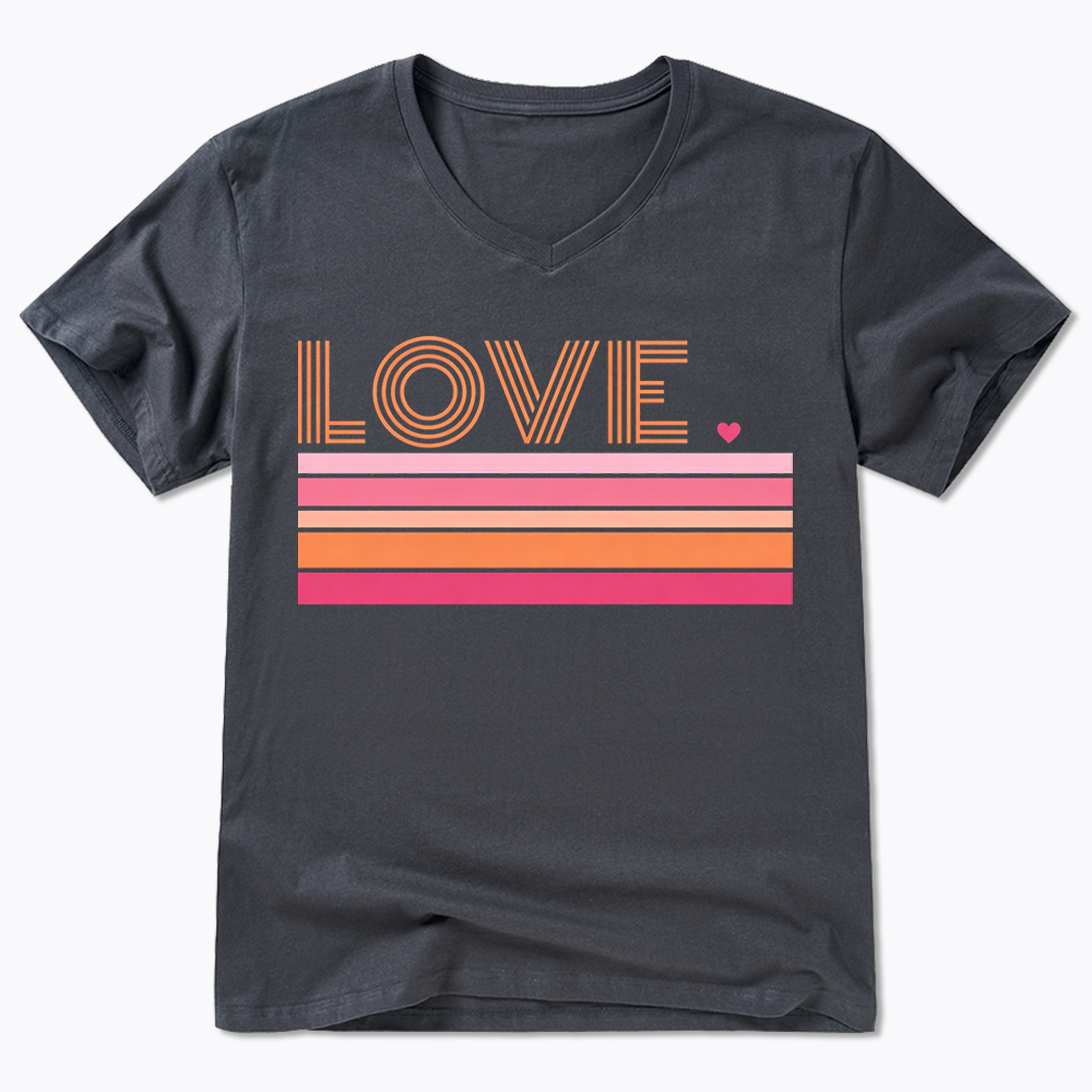 Love V-Neck Classic T-Shirt