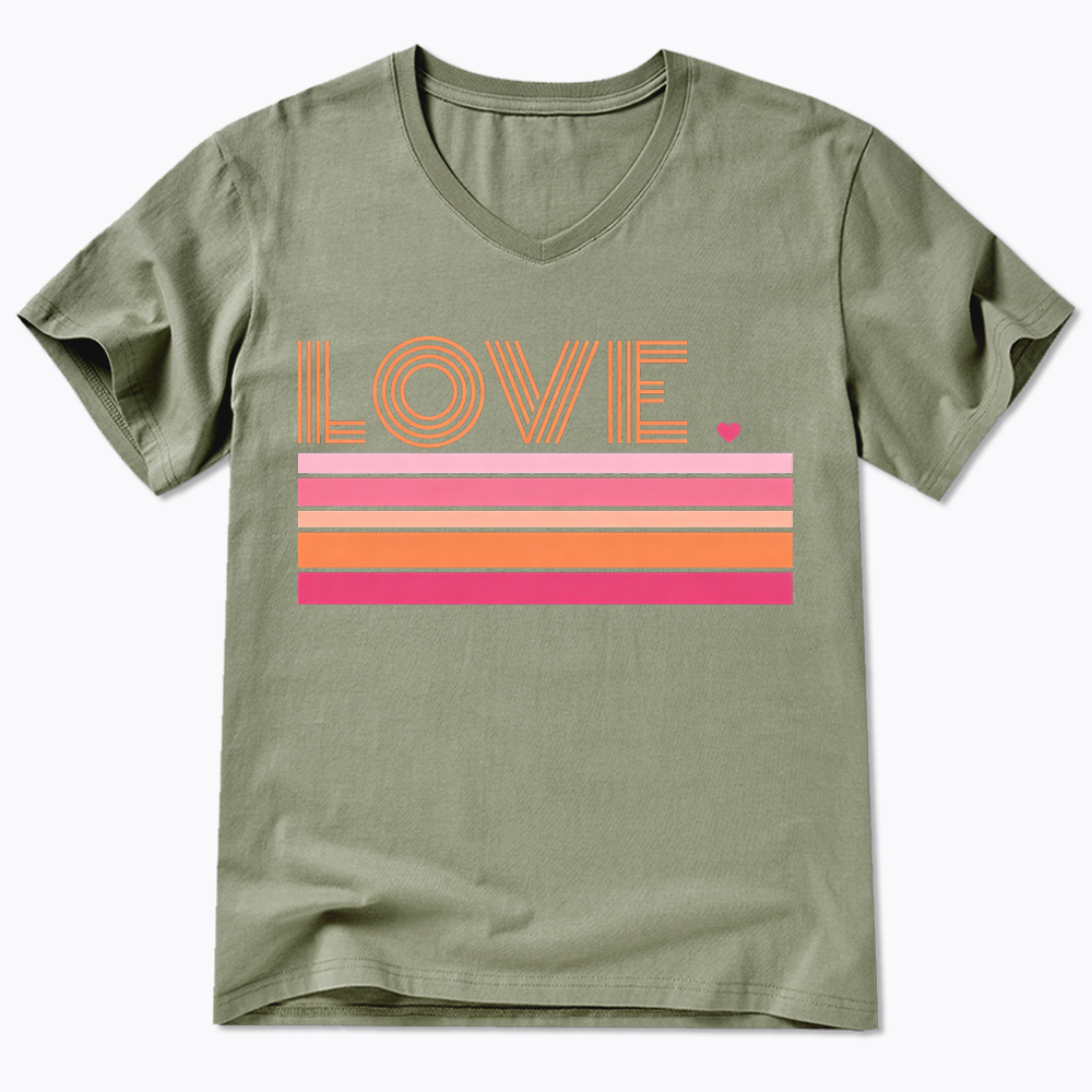 Love V-Neck Classic T-Shirt