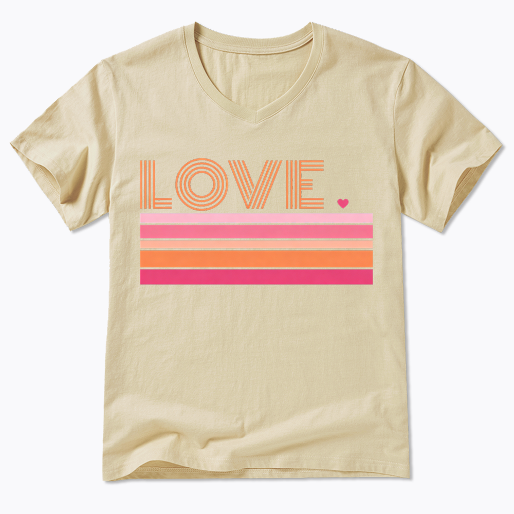 Love V-Neck Classic T-Shirt