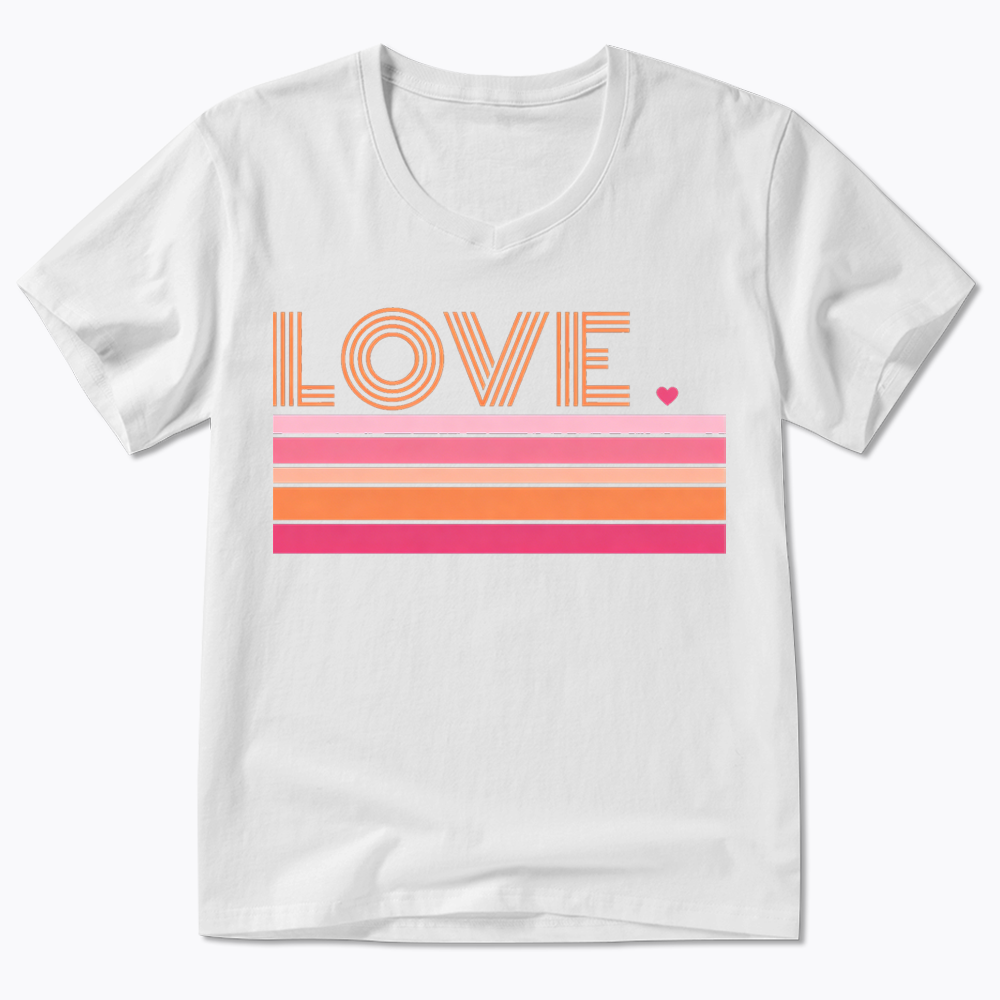 Love V-Neck Classic T-Shirt