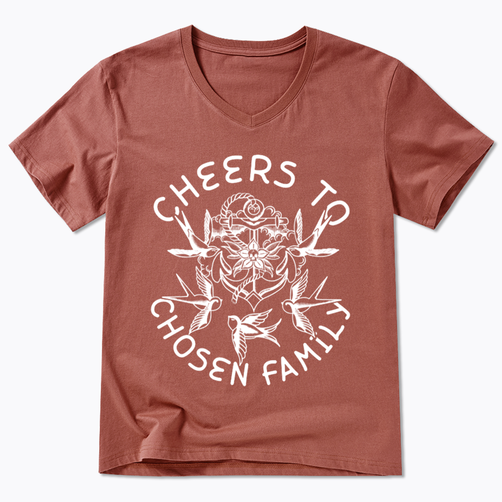Chosen Family V-Neck Classic T-Shirt