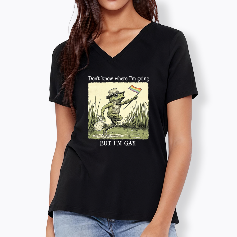 Don't know where I'm going V-Neck Classic T-Shirt