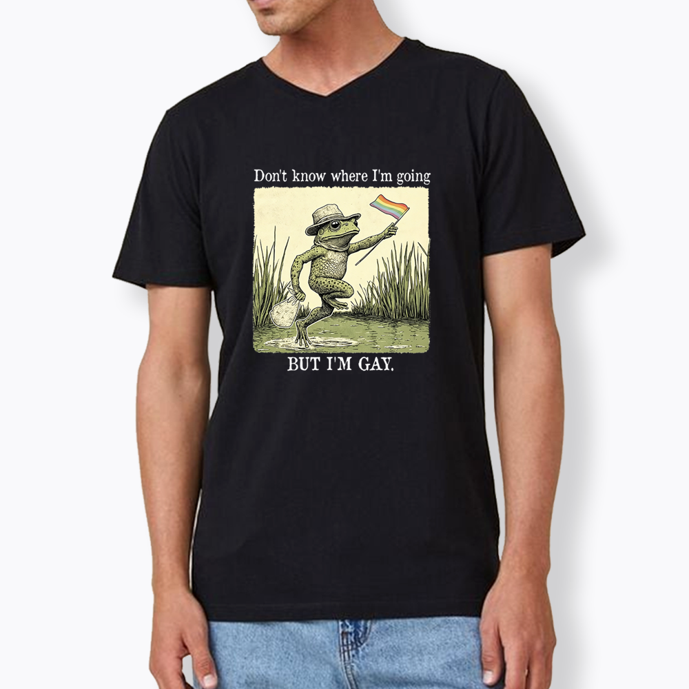 Don't know where I'm going V-Neck Classic T-Shirt