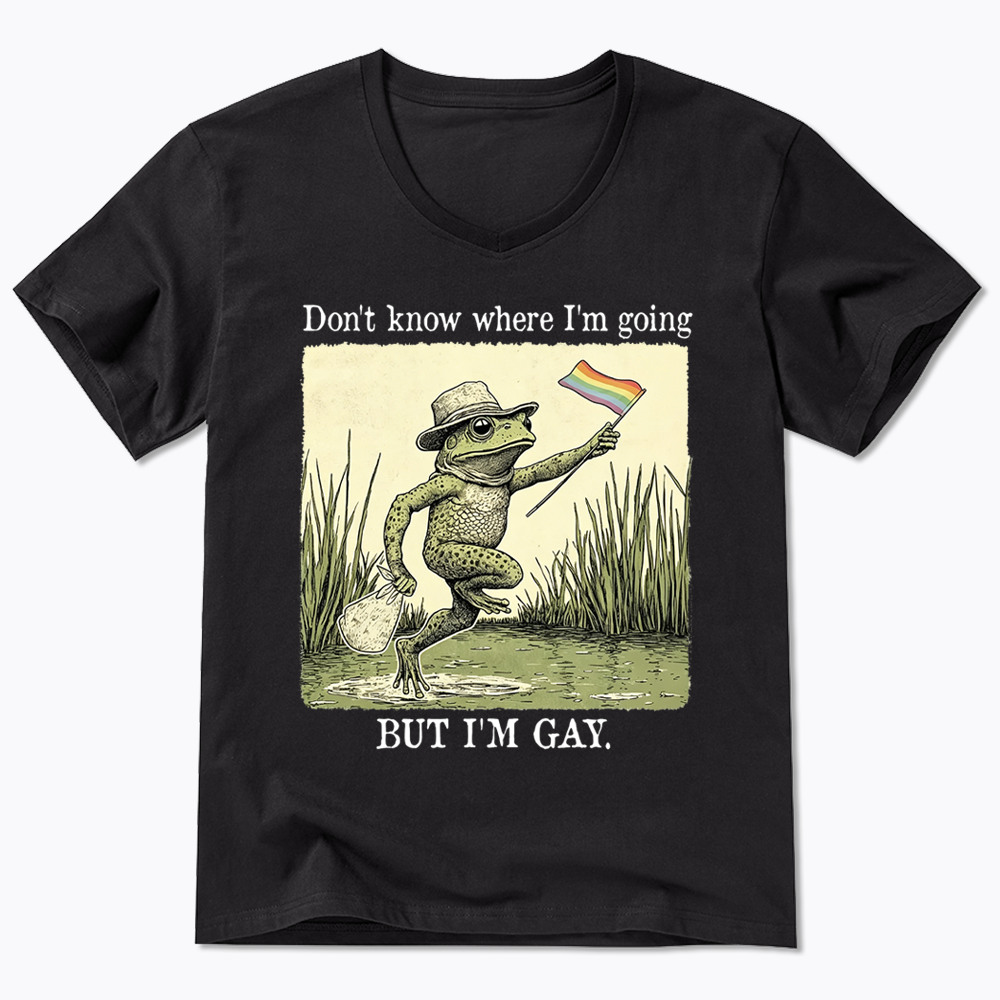 Don't know where I'm going V-Neck Classic T-Shirt
