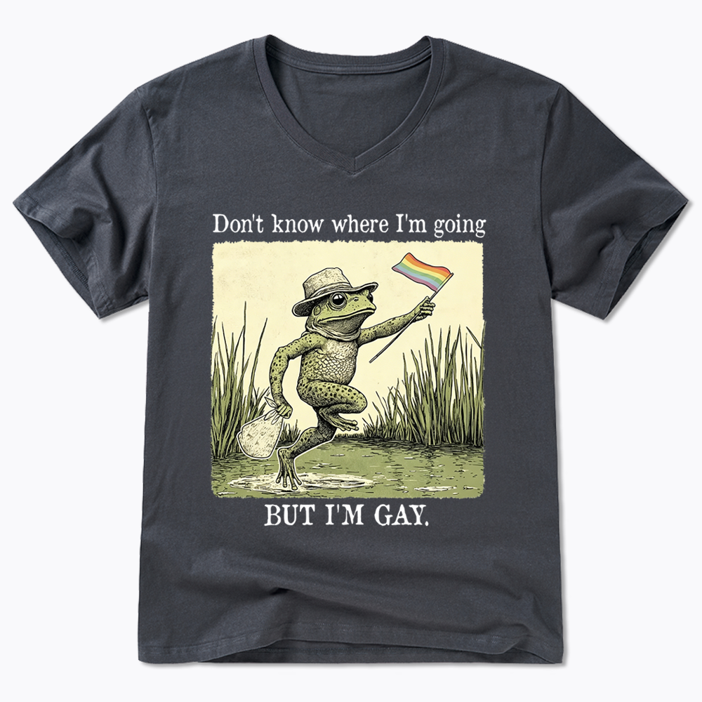 Don't know where I'm going V-Neck Classic T-Shirt