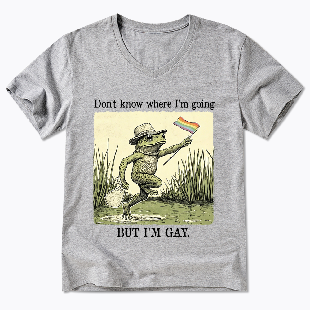 Don't know where I'm going V-Neck Classic T-Shirt